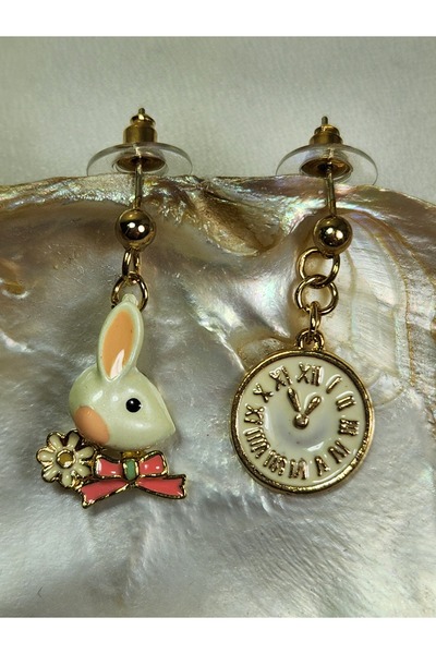 Ceycey Tavşanlı küpe