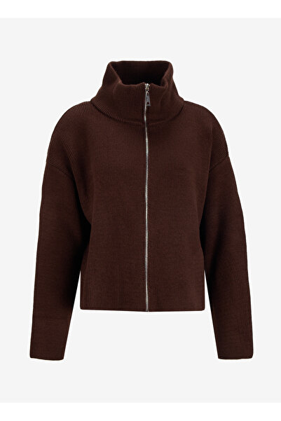 People By Fabrika Kahve Kadın Hırka PBF5WL-HRK5005