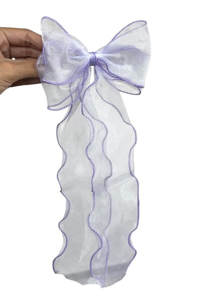 TAKIŞTIR Purple Color Ribbon Figured Vending Machine Buckle