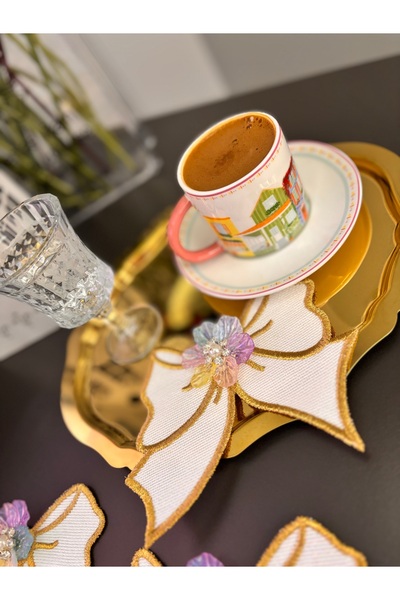 ipeklife Floral Presentation Napkin Cocktail Napkin