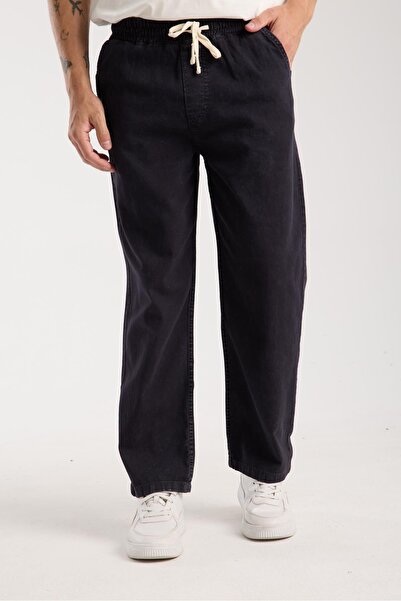 Store 100% Cotton Elastic Waist Baggy Fit Jogger