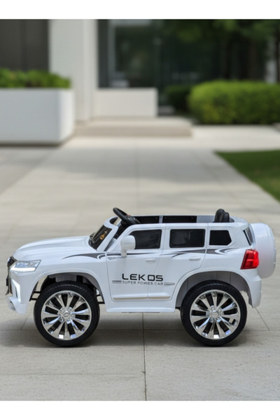 niyazi Lexus Jeep - Large Electric Ride-On Car with 4-Wheel Drive, 4 Motors, 2 Seats, LED Lights and Remote Control