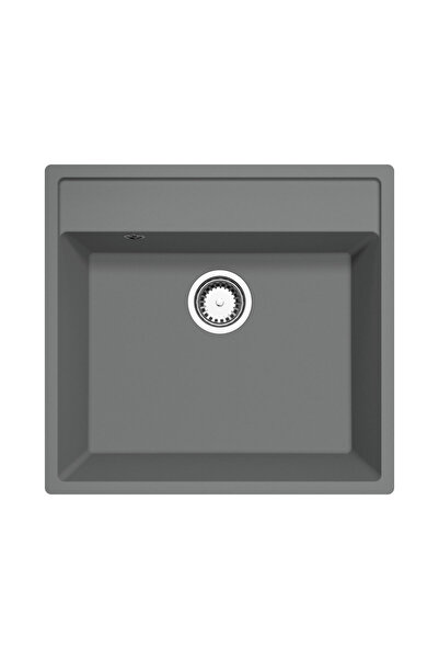 SanDonna Chiuveta din granit compozit EMMA ( 490X490 ), GRI