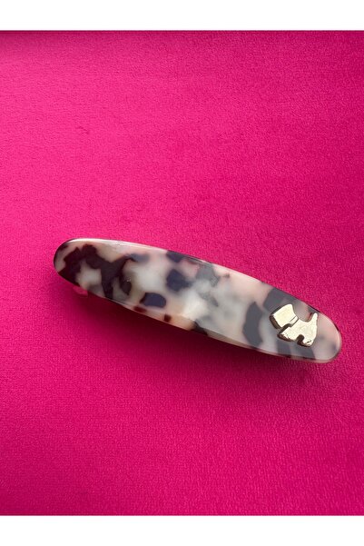 Milena Designer Store Milena Dog Figured Bone Leopard Clip Buckle