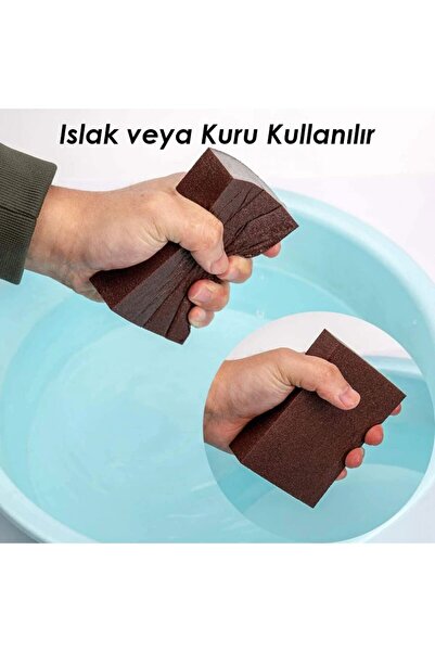 Mobilyap Flexovit 150 Sünger Zımpara Ahşap Mobilya Çik Metal Tencere Tava Hobi Takoz Zımparası Islak Kuru