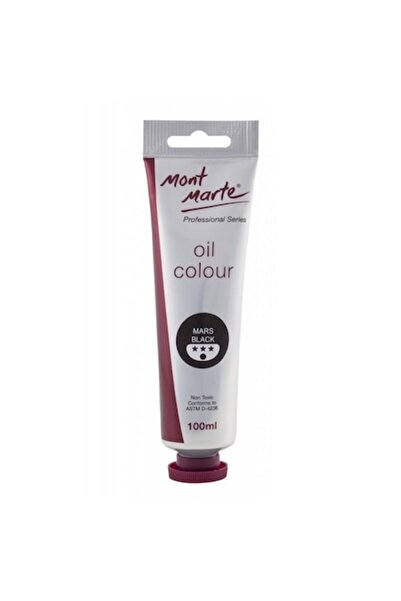 Mont Marte Oil Colour 100 ml - Mars Black