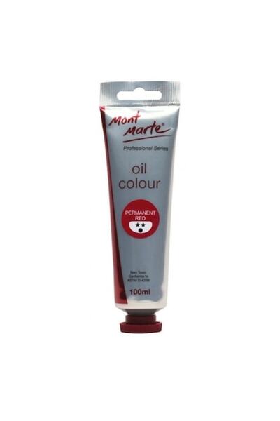 Mont Marte oil paint 100 ml - Permanent Red
