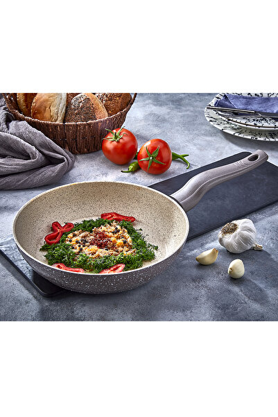 PoloChef Panamera Granite Pan 26 cm Brown Bakelite Handle