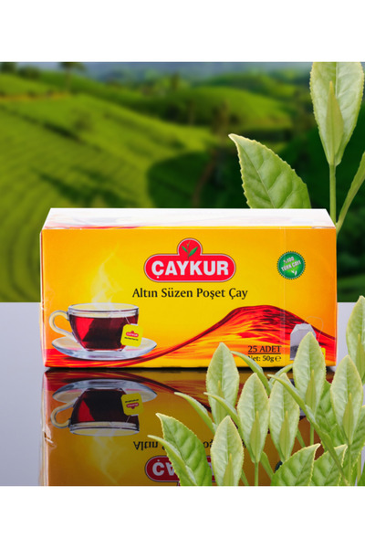 Çaykur Ceai Negru Turcesc Plic Altindem Suzen 25x2gr-200 Gr
