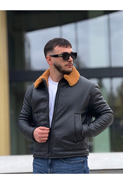 KINGAF Чоловічий комплект з натуральної шкіри