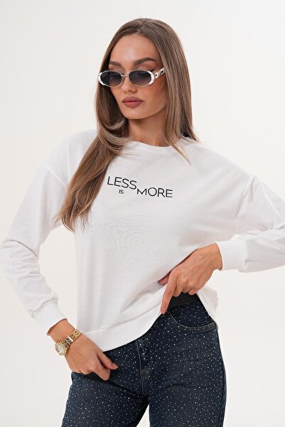 ŞİMAL Дамска блуза с принт и двойна подплата 255329 -