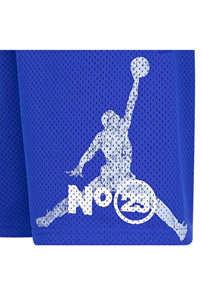 Nike Jordan Dry-Fit Blue Jumpman Mesh Short Boys Shorts 95D709