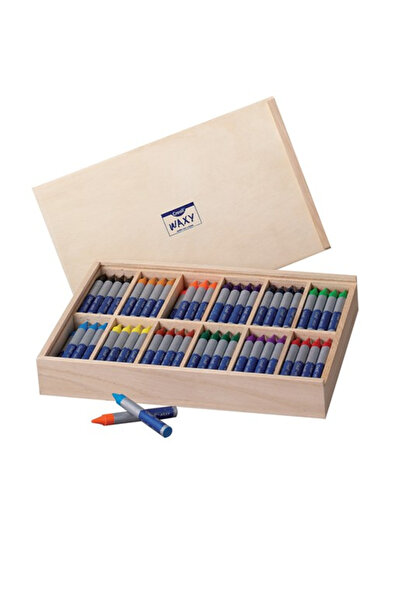 GLANCE Waxy Pastel Paint 144 Pieces in a Box