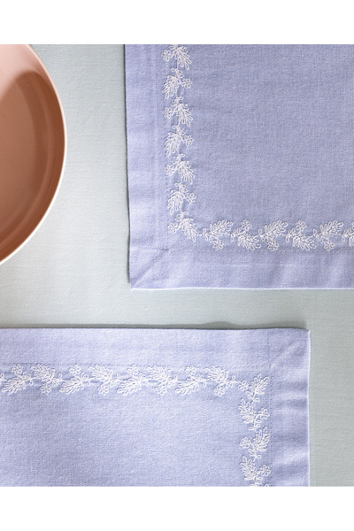 Madame Coco Orane 2-Piece American Dinner Set - Blue