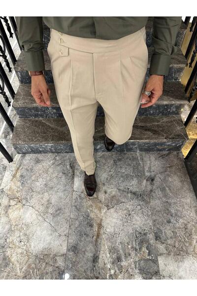 Fc Plus ÇİFT PİLELİ APOLETLİ PREMİUM PANTOLON