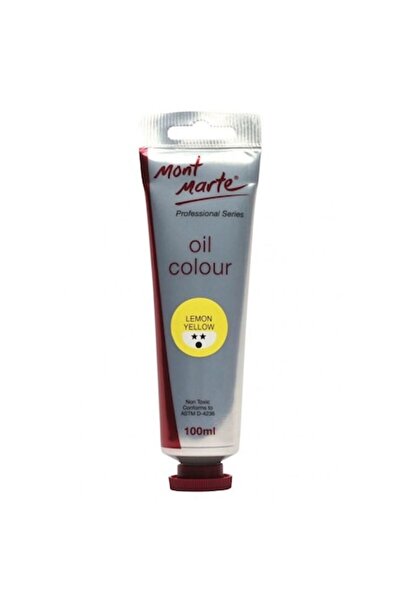 Mont Marte Culoare ulei 100 ml - Galben lămâie