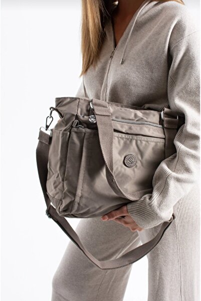 eflanmoda Waterproof Parachute Fabric 4 Compartment Women's Shoulder and Cros...