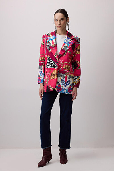 Touché Privé Patterned blazer jacket
