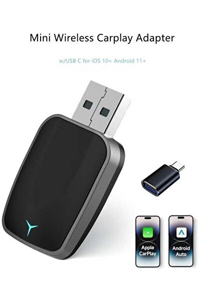 Generic 2025 2-in-1 Wireless CarPlay AI Box - Plug and Play (Convert Wired CarPlay to Wireless)