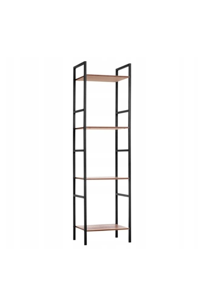 H&S collection Raft multifuncțional, 4 niveluri, metal + MDF, 106,5 cm - desi...