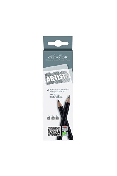 CretaColor Set de 6 creioane grafice Artist Studio -