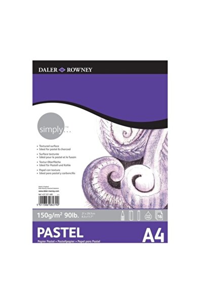 Daler Rowney Bloc pastel A4, 16 colii, 150gr/mp -
