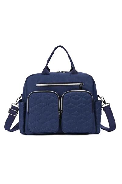 Allmati Geanta multifunctionala pentru mamici, Bleumarin