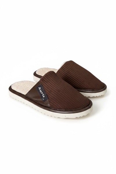 Wordex Ar-060 Unisex Velvet Fabric Winter House Slippers with Fur Inside