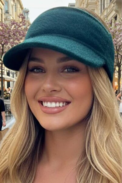 Trenderrs Women's Furry Soft Visor Hat