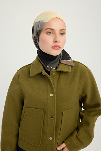 ipekistanbul Eșarfă cu model Efilia - Lalea culorilor - nurcă