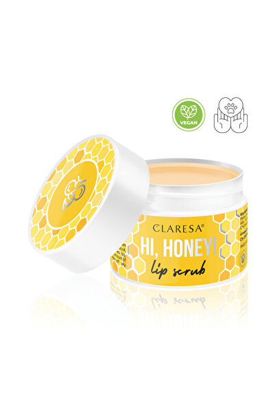 Claresa Scrub de buze Hi Honey! Extract de Miere