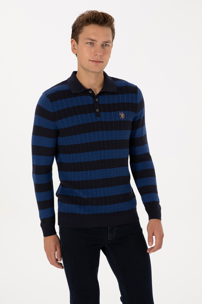 U.S. Polo Assn. Men's Navy Blue Sweater 50308354-Vr033