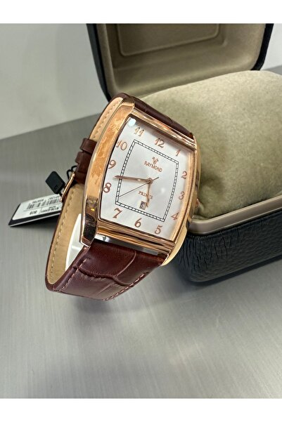 Raymond Rectangular Classic Men's Wristwatch