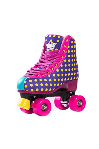 Bliss Dots Roller Skates 41, Purple