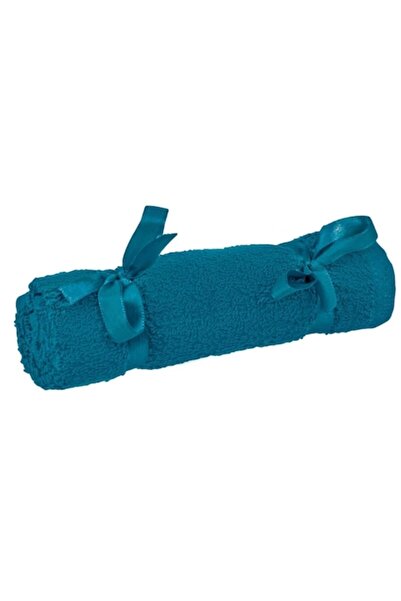 SHOPIENS Prosop de față, bumbac, culoare petrol, 50x70 cm, 380 GSM