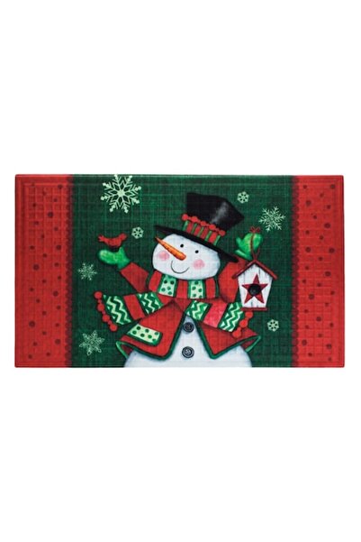 SHOPIENS Christmas Doormat, Snowman Model, Relief, 45x75 cm