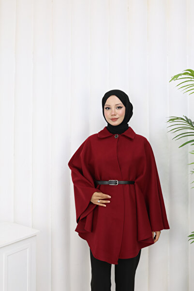 sorisso Belted Stamp Poncho