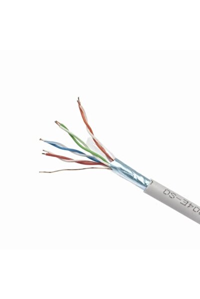 Gembird Cablu FTP Cat 5E, CCA solid, bobină 100 m, FPC-5004E-SOL/100, gri
