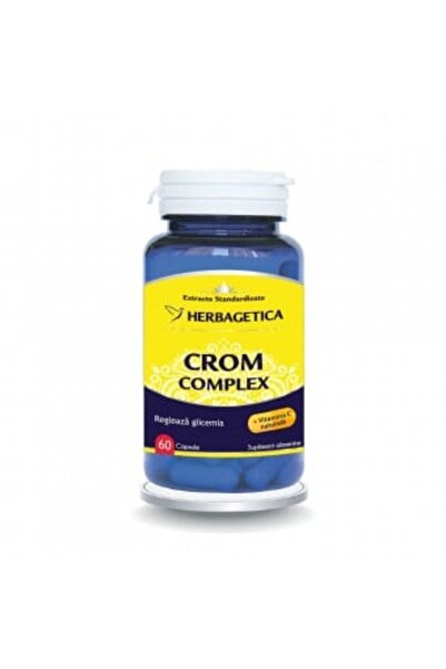 herbagetica Complex de crom - 60 capsule