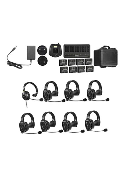 Saramonic Sistem interfon wireless WiTalk WT8S pentru 8 utilizatori, Full-Dup...