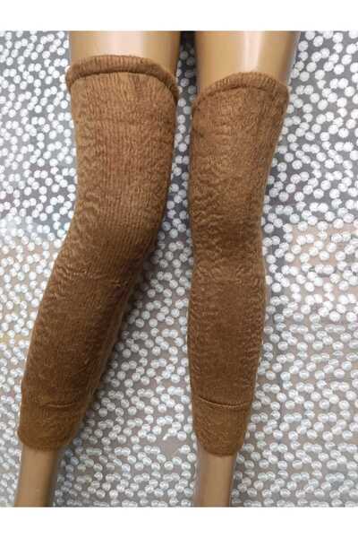 dressmix Deve Tüyü Yün Uzun Dizlik Sıcak Tutan 1 Çift