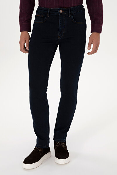 U.S. Polo Assn. Men's Dark Blue Slim Fit Jean Pants 50308363-Dn0023