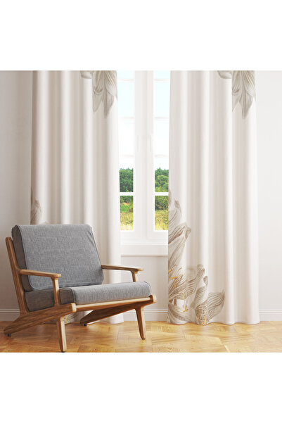 LadiesHome ستارة خلفية ذات جناح واحد من الذهب الأبيض مقاس 140 × 260