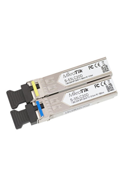 MIKROTIK Pereche de module SFP S-35LC20D + S-53LC20D - S-3553LC20D