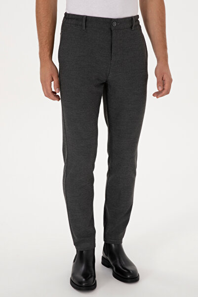 U.S. Polo Assn. Erkek Gri Jogger Fit Kanvas / Chino Pantolon 50311905-VR024