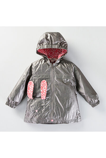 ZERA KIDS New Season Hooded Baby Girl-Child Raincoat with Cute Rabbit Figure
