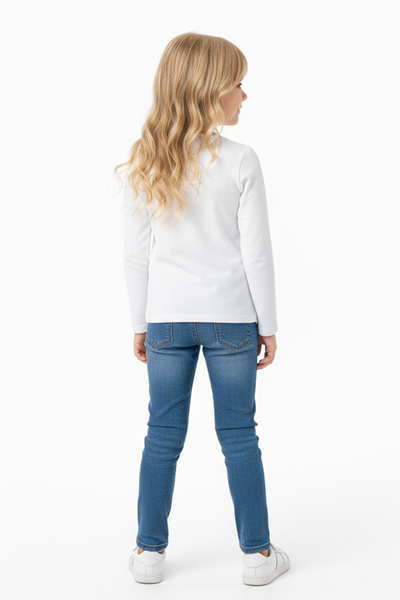 par lingerie pl Μακρυμάνικο μπλουζάκι για κορίτσια με λαιμόκοψη