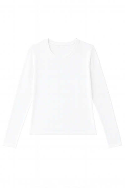 par lingerie pl Μακρυμάνικο μπλουζάκι για κορίτσια με λαιμόκοψη