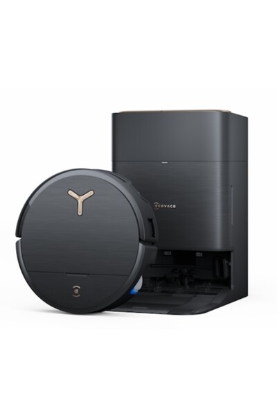 Ecovacs Aspirator robot Deebot X9 PRO OMNI 16600Pa OZMO cu rolă (negru)