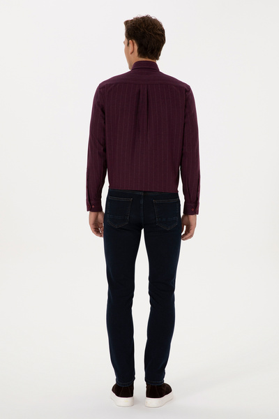 U.S. Polo Assn. Men's Dark Blue Slim Fit Jean Pants 50308363-Dn0023